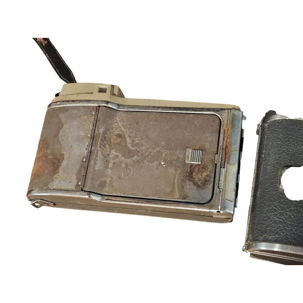 Two Polaroid Land Cameras 900 & 80 Electric Eye Land Camera Vintage Collectible
